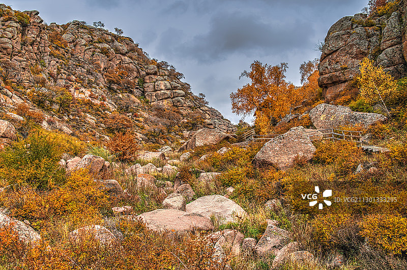 乌兰察布火山图片素材