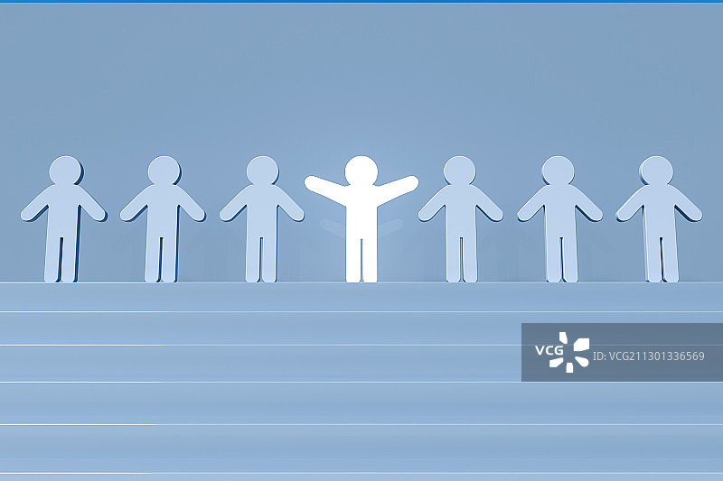 3D商务小人场景图片素材