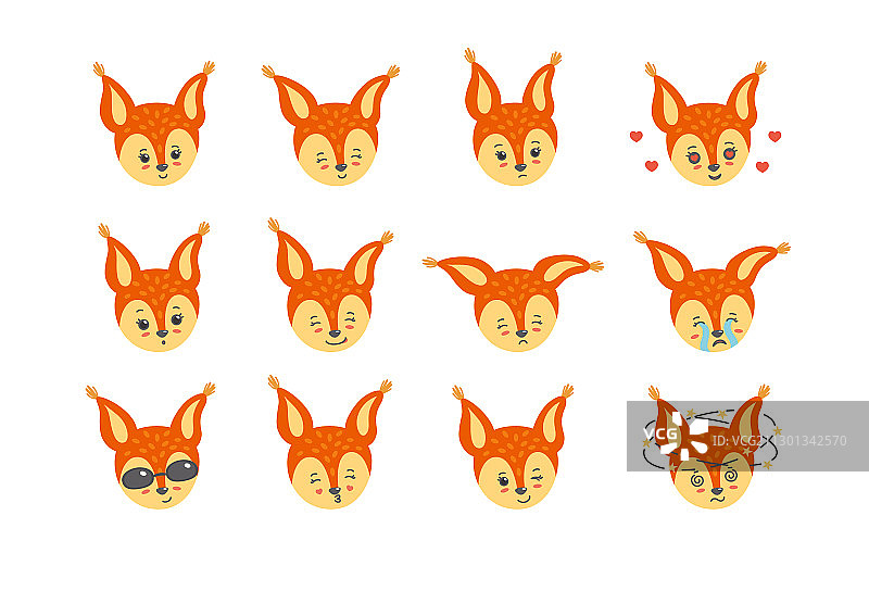 可爱快乐悲伤有趣的哭泣表情图片素材