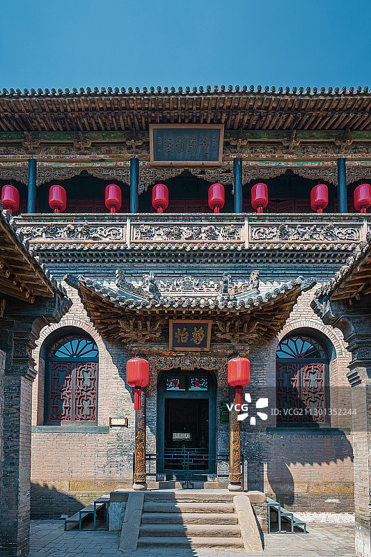 晋中乔家大院图片素材