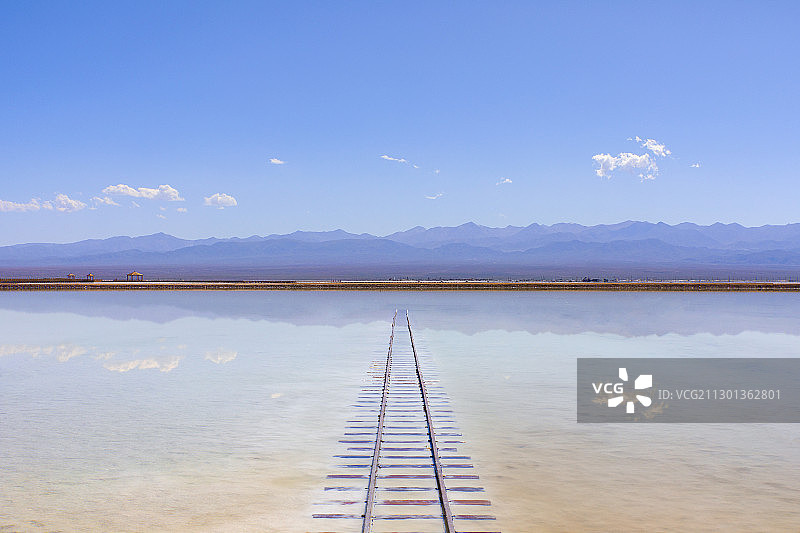 茶卡·天空壹号图片素材