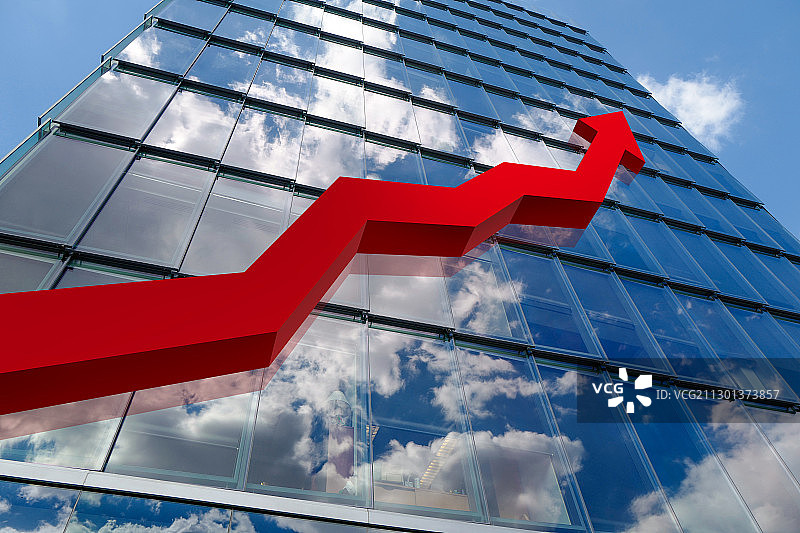 经济增长概念图图片素材