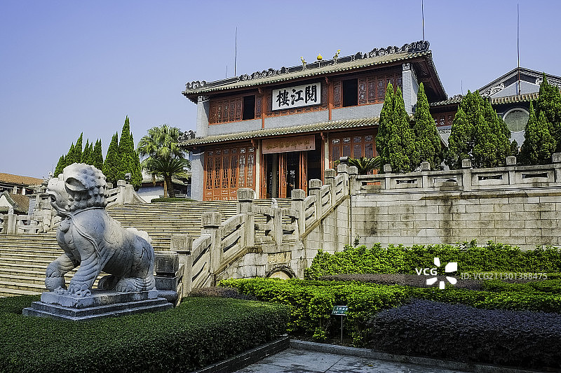 广东肇庆阅江楼 叶挺独立团 团部旧址图片素材