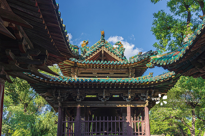 太原晋祠图片素材