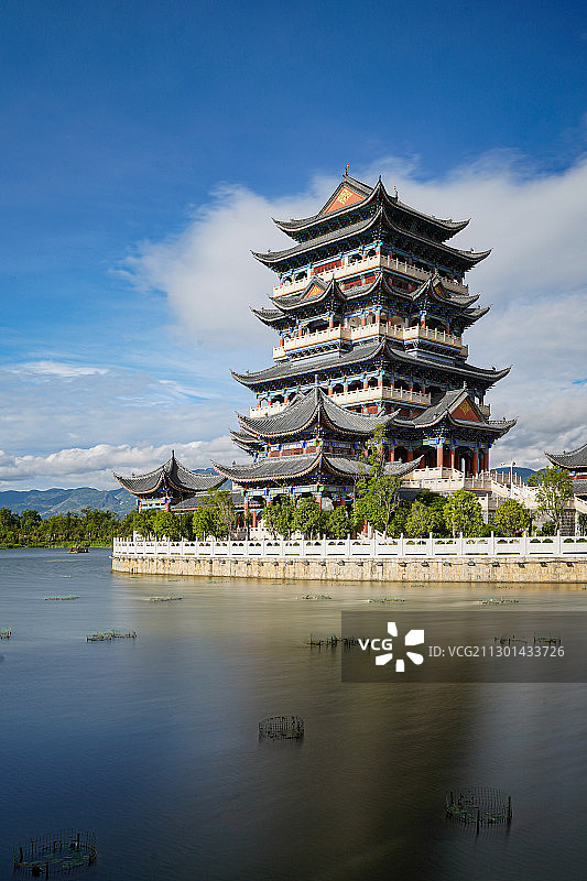 保山清华湖永子棋院图片素材