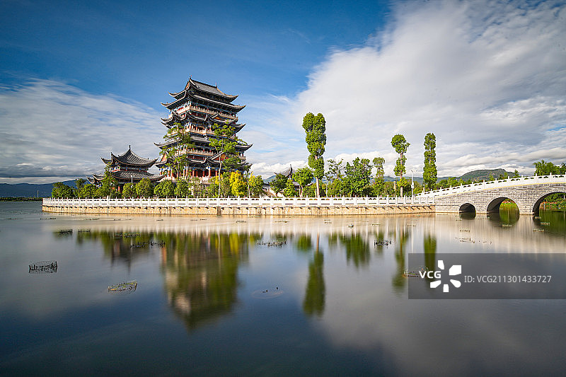 保山清华湖永子棋院图片素材