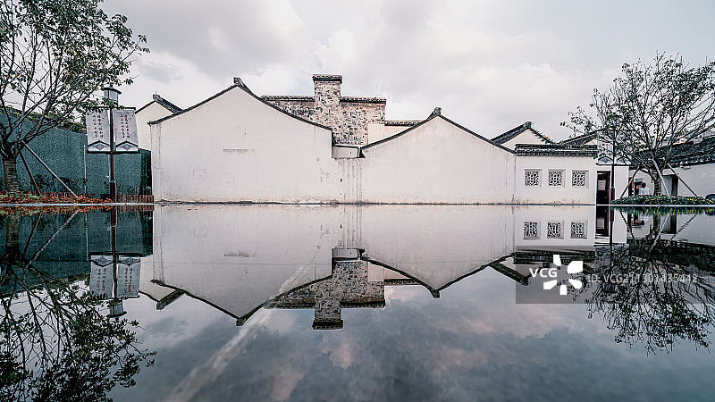 江苏常州青果巷古建筑古街图片素材