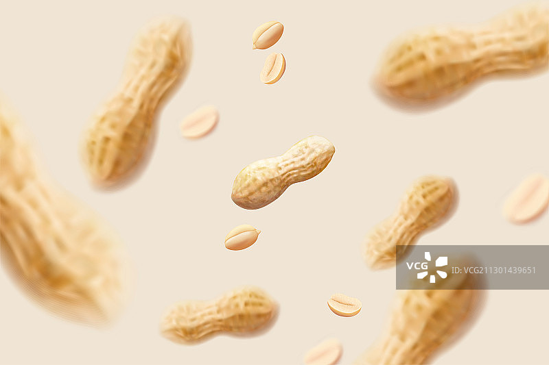 花生素材特写图片素材