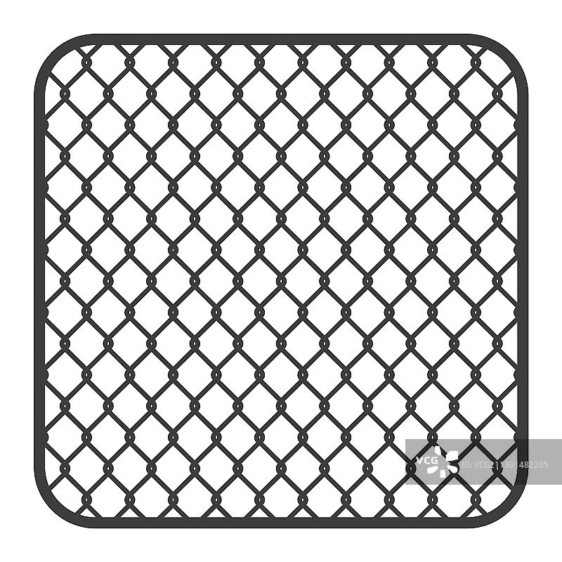 金属围栏铁丝网图片素材