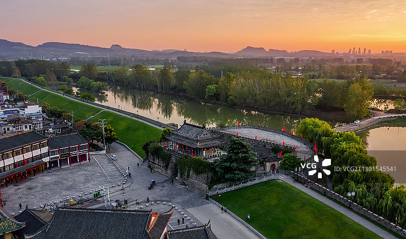 古城寿县宾阳门+安徽省淮南市寿县图片素材