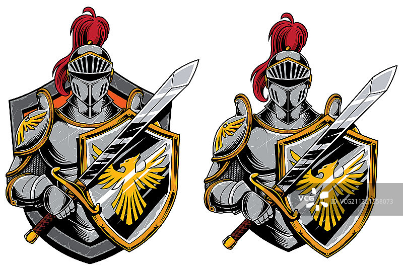 骑士吉祥物标志图片素材