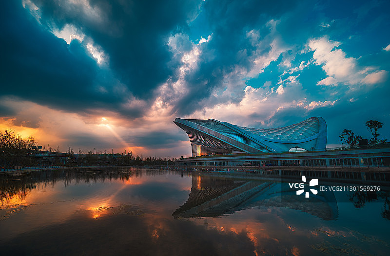 成都露天音乐公园图片素材