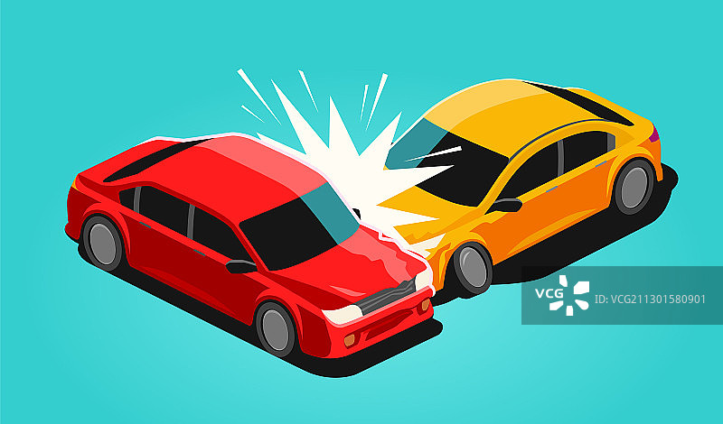 交通事故车辆保险运输图片素材