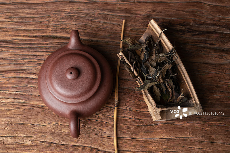 普洱散茶功夫茶图片素材