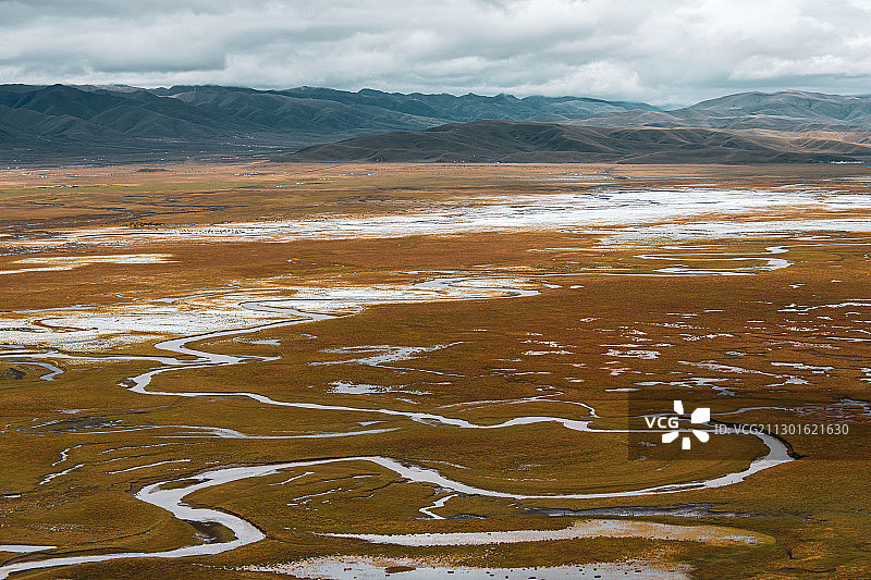 九曲黄河第一弯黄河源头图片素材