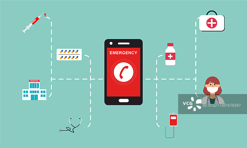 紧急救援概念背景标志图片素材