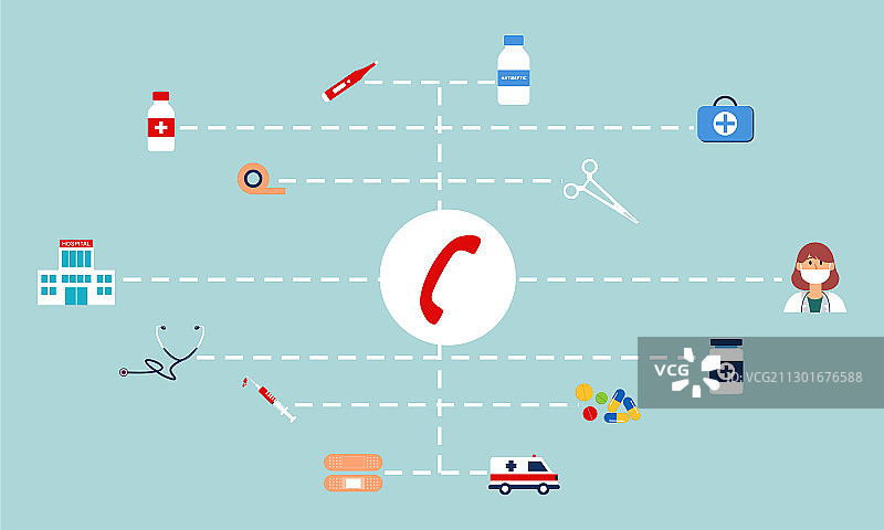 紧急救援概念背景标志图片素材