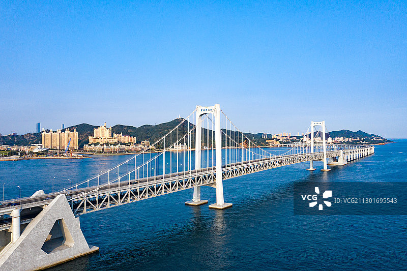 大连星海湾大桥图片素材