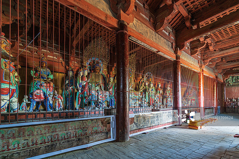 忻州佛光寺东大殿图片素材