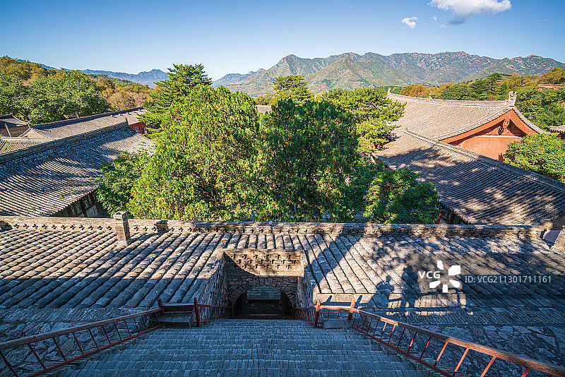忻州佛光寺图片素材