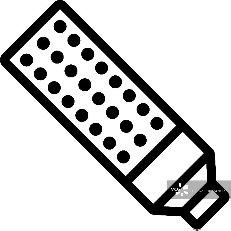 LED变压器轮廓图标图片素材
