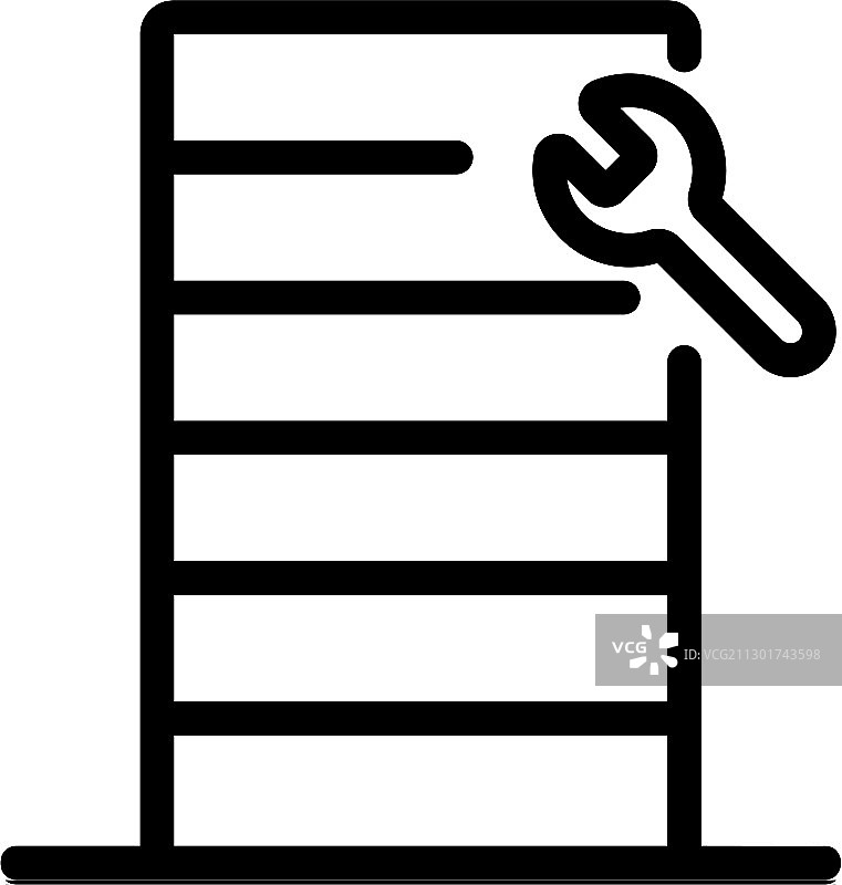 安全维修图标轮廓图片素材