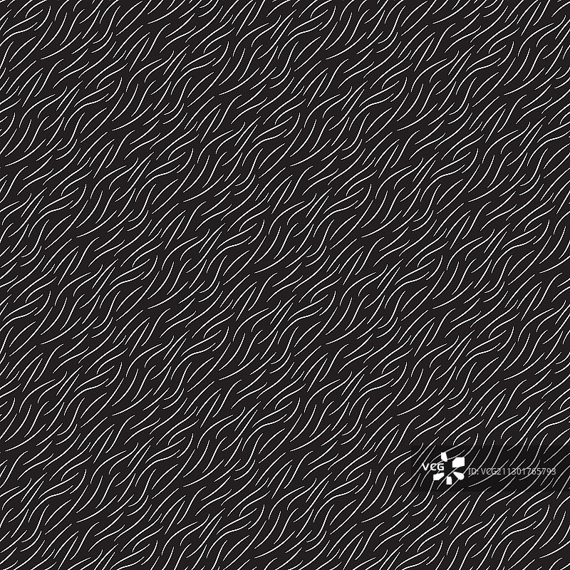 野生动物皮毛黑白无缝纹理图片素材