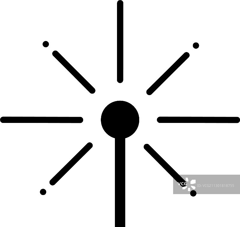 激光图标防护或安全危险武器图片素材