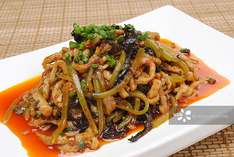 鱼香肉丝图片素材