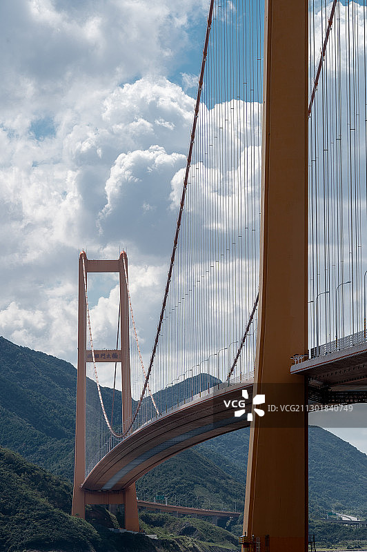 舟山西堠门大桥图片素材