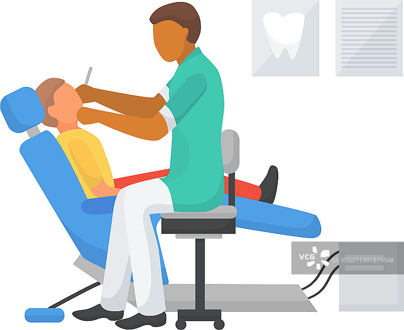 儿童牙科预约就诊图片素材