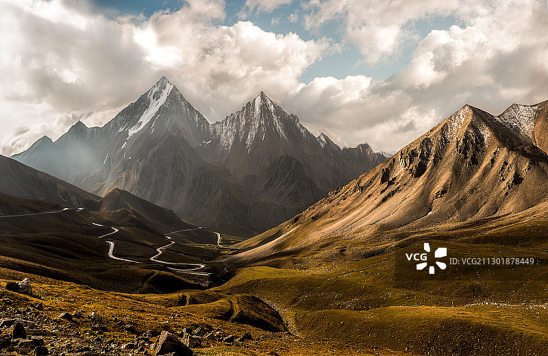 独库公路图片素材