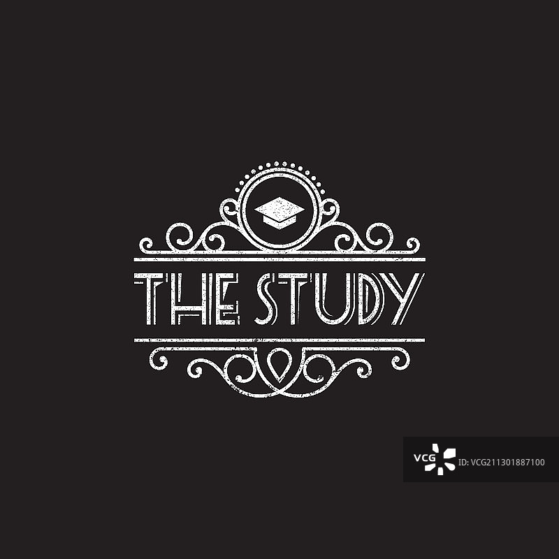 大学学习Logo设计图片素材