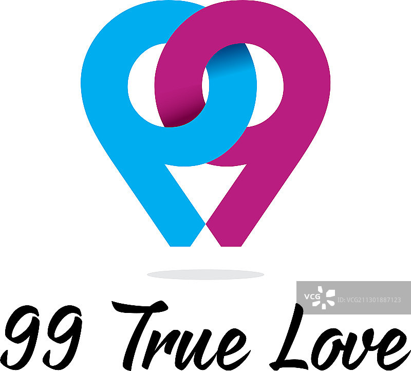 99款真爱标志设计模板，爱与拥抱图片素材
