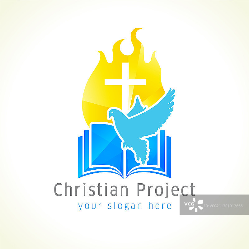 圣灵教堂logo图片素材