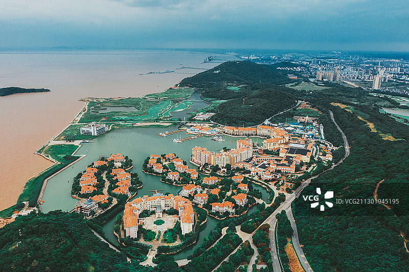 嘉兴九龙山图片素材