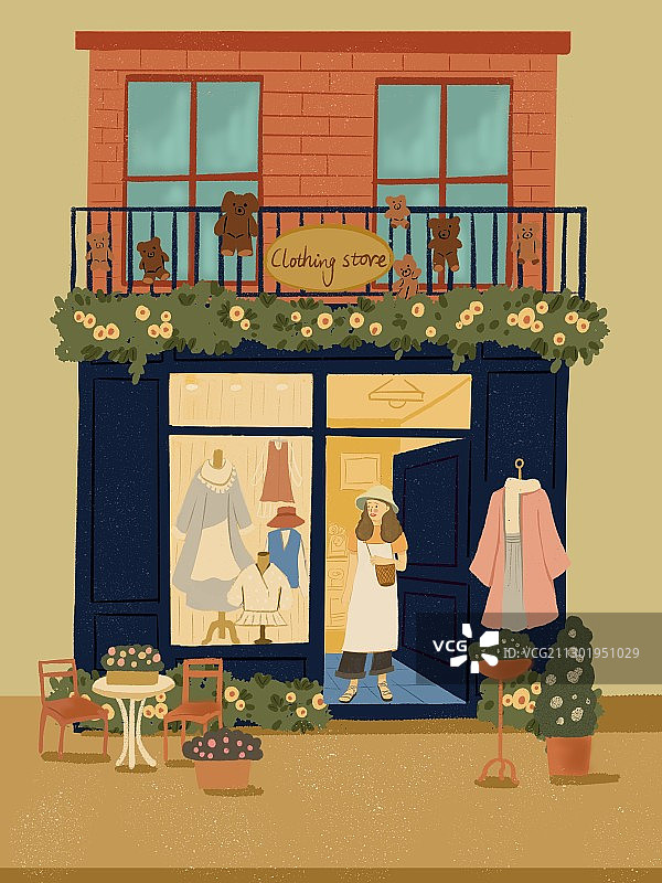 服装店图片素材