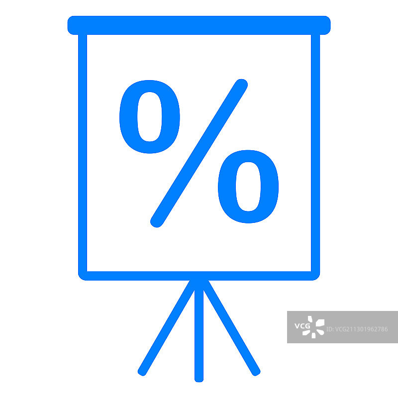 百分比和活动挂图图片素材