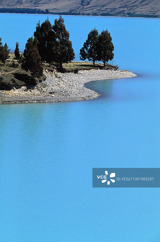新西兰南岛特卡波湖图片素材