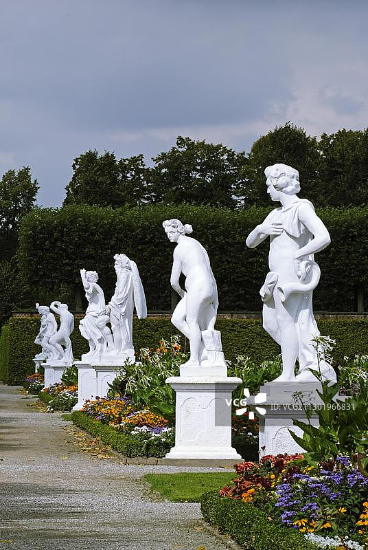 德国下萨克森州汉诺威海恩豪森花园图片素材