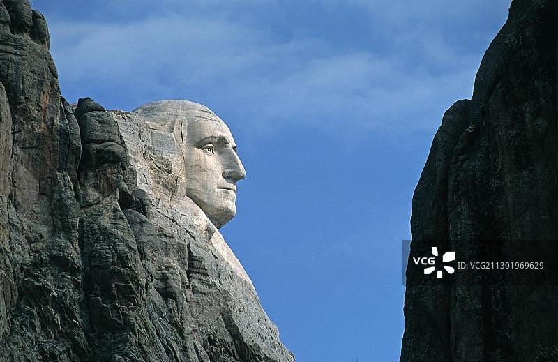 拉什莫尔山国家纪念公园纪念碑（南达科他州，美国）图片素材