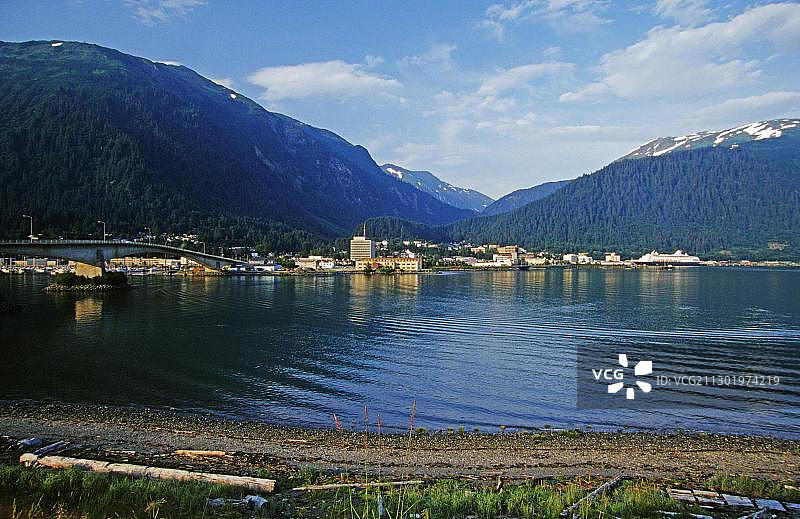 美国阿拉斯加州首府朱诺图片素材