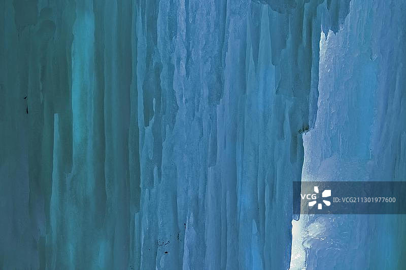 德国帕特纳赫峡谷冬季冰柱图片素材