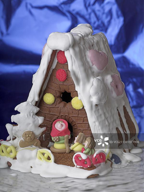 姜饼屋图片素材