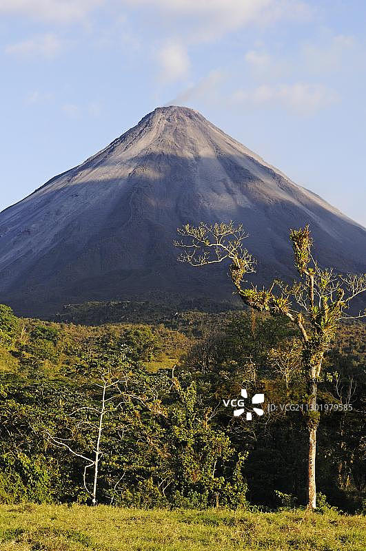 哥斯达黎加阿雷纳火山图片素材