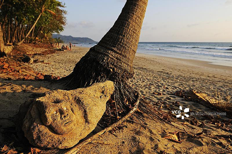 哥斯达黎加尼科亚半岛圣特雷莎海滩图片素材