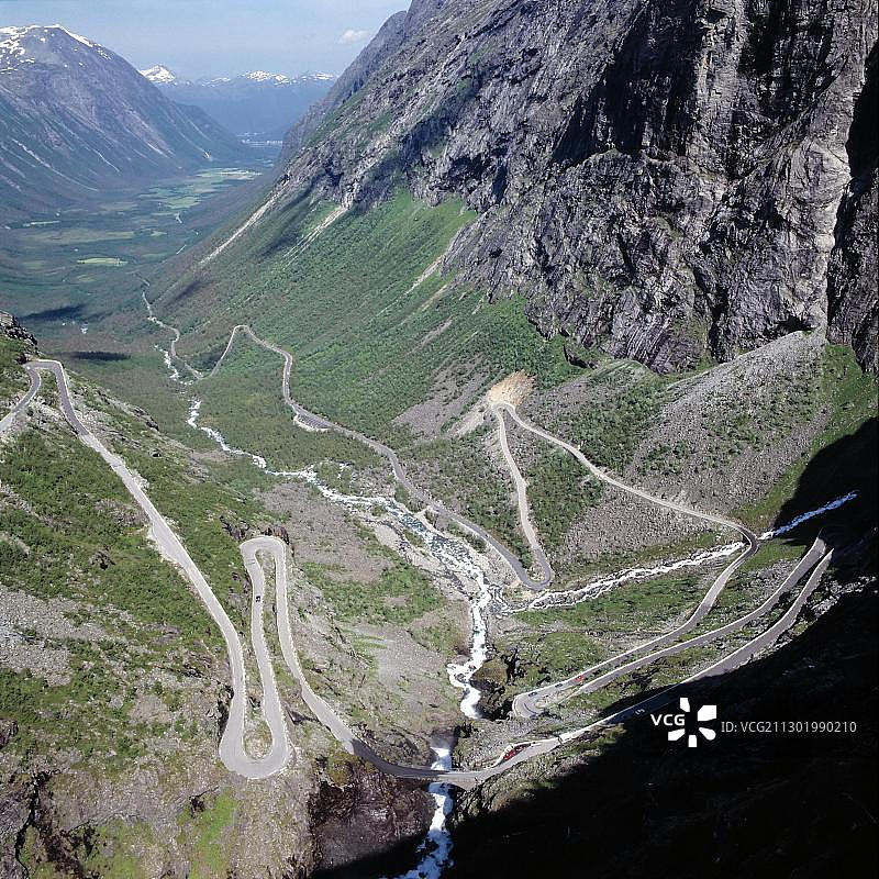 挪威默勒-鲁姆斯达尔郡精灵之路图片素材
