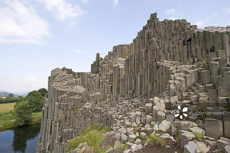 赫伦豪斯费尔森，Steinschoenau，利贝雷茨，捷克图片素材