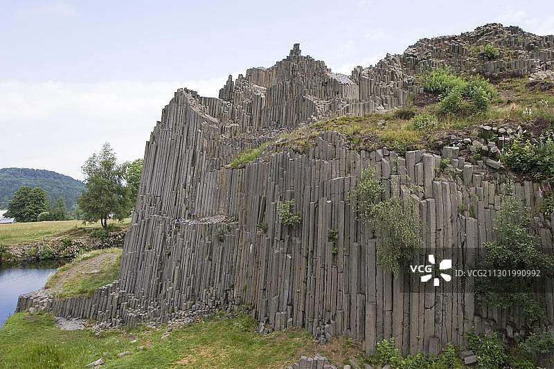 赫伦豪斯费尔森，Steinschoenau，利贝雷茨，捷克图片素材
