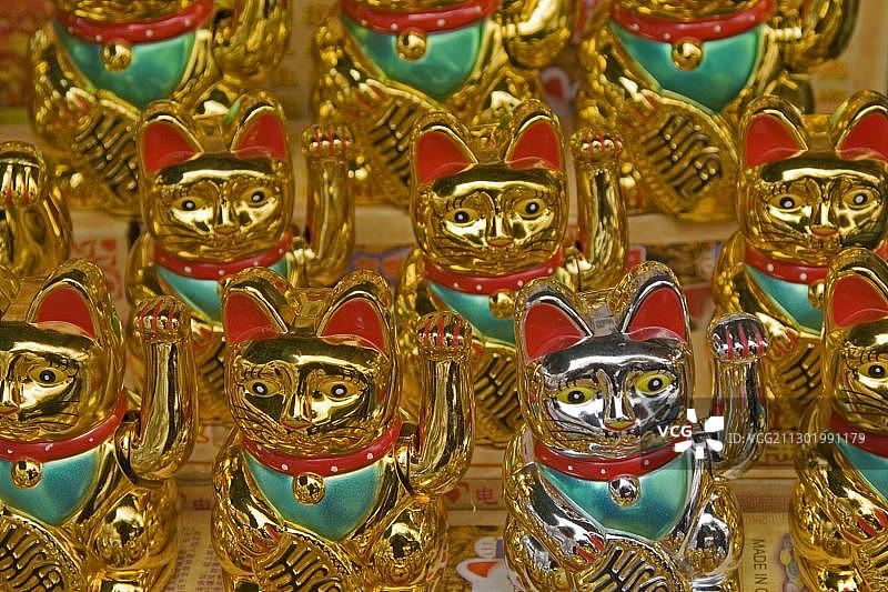 亚洲招财猫图片素材